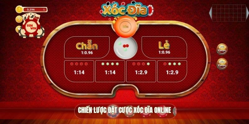 Chiến lược đặt cược xóc đĩa online