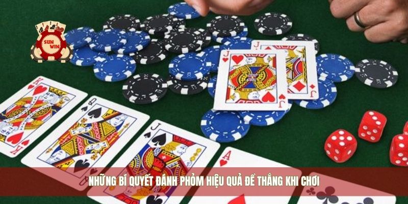 Những bí quyết đánh phỏm hiệu quả để thắng khi chơi