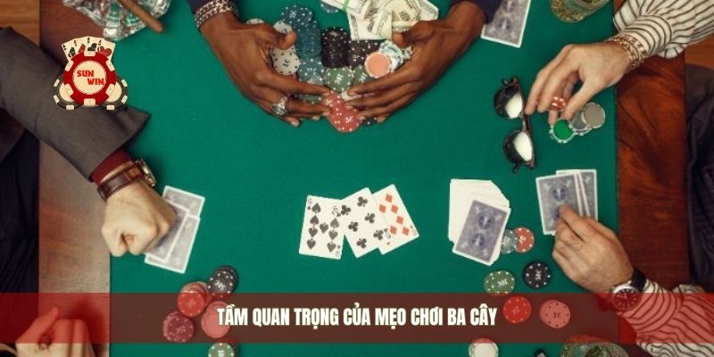 Tầm quan trọng của mẹo chơi ba cây
