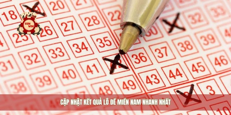 Cập nhật kết quả lô đề miền nam nhanh nhất